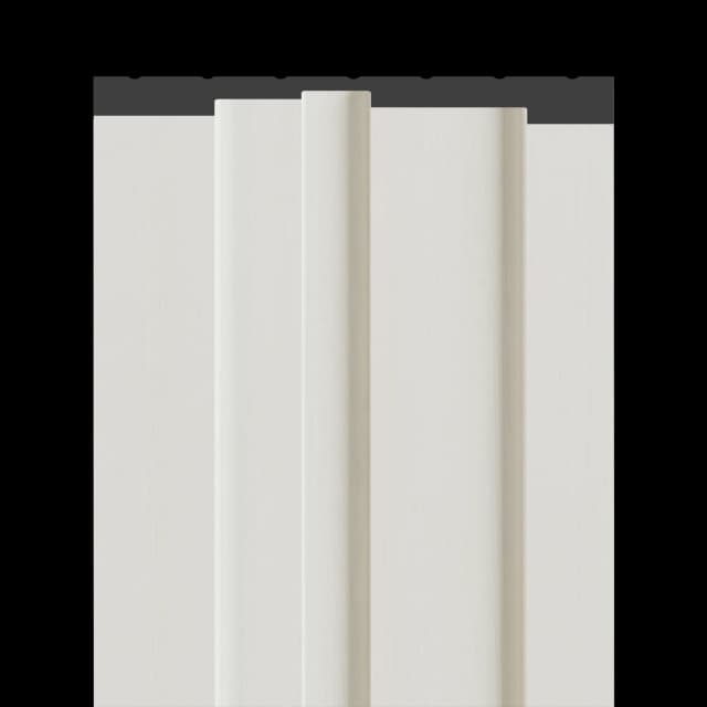 ไม้ตกแต่งผนัง รุ่น A6001 สีไม้ขาว